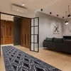Läufer NOLY GRAU 100x300 cm Kurzflor Designer Teppichläufer Produktbild-Vorschau 2