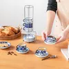 VANCASSO 4-tlg Tassen Set, Porzellan Espresso-Set, Produktbild-Vorschau 6