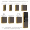 Küchenunterschrank 80 cm - Eiche Artisan und Mocca-Grau - 2 Produktbild-Vorschau 3