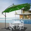 Sonnenschirm mit LED Beleuchtung Ampelschirm 300 cm Garten Produktbild-Vorschau 6