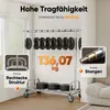 HOKEEPER Portemanteau à roulettes, capacité de charge 136 Voir les images du produit 3