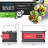 A product collage featuring an egg cooker with descriptive text and lifestyle imagery. Podgląd zdjęcia produktu