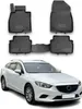 2012-2021 Mazda 6 Fußmatten TPE Schwarz 4 tlg Produktbild-Vorschau 1