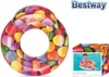Bestway Candy Delight a ruote flottanti con schienale e Anteprima dell’immagine prodotto 31
