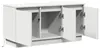 vidaXL TV-Schränk Weiß 100 x 38 x 49 cm Holzwerkstoff Produktbild-Vorschau 5