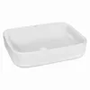Umywalka nablatowa KERRA KR-384 , ceramiczna,biała, 51 cm Podgląd zdjęcia produktu 1