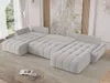 A light gray sectional sofa is shown in a living room setting. Produktbild-Vorschau