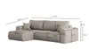 Sofa w kształcie L CAPRI narożnik, tkanina Verita,  Ciepły Podgląd zdjęcia produktu 3