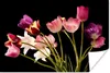 MuchoWow® Poster Stillleben - Tulpen - Farben 120x80 cm - Produktbild-Vorschau 1