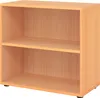 bümö smart Aktenregal - 2 Ordnerhöhen - Nachbildung: Buche Produktbild-Vorschau 1
