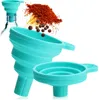 com-four® 2x faltbarer Trichter - Gießhilfe zum Ein- und Produktbild-Vorschau 1