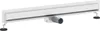 vidaXL Wandmontierter Duschablauf Silber 90 cm Edelstahl Produktbild-Vorschau 1