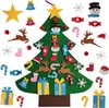Albero di Natale in feltro da parete per bambini, con 26 Anteprima dell’immagine prodotto 1