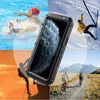 A collage of images showing different outdoor activities, with a smartphone case in the center. Náhled obrázku produktu