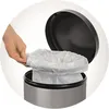 Rotho Treteimer Kunststoff PASO 30 l silber Produktbild-Vorschau 9