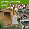 TTL GARDEN Hasendraht 25mx1m schwarz – 25x45mm Masche PVC Produktbild-Vorschau 5