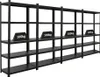 Mega Deal | 4x All Black Series Schwerlastregal Ragnar | Produktbild-Vorschau 1