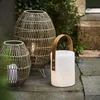 Dekoleuchte/Lampenschirm - D: 24cm, H: 30cm - für E27 Fassungen - outdoor - beige Produktbild-Vorschau