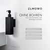 ELMOWO - Edelstahl Seifenspender 220ml ohne Bohren in Produktbild-Vorschau 2
