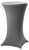 Stehtischhusse grau 60 cm Husse Partytisch Bistrotisch Produktbild-Vorschau 1