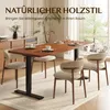 Plateau de bureau en bois massif FLEXISPOT, fabriqué en Voir les images du produit 2