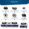 Neruma Camping Gaskocher 3-flammig – Premium Gasbrenner mit Produktbild-Vorschau 4