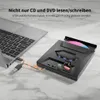 Externes DVD-Laufwerk mit USB-Anschluss, mobile optische Produktbild-Vorschau 2