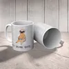 Mr. & Mrs. Panda Kindertasse Faultier Kaffee - Grau Pastell Produktbild-Vorschau 3