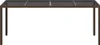 vidaXL Tavolo da giardino marrone 190 x 90 x 75 cm in Anteprima dell’immagine prodotto 3