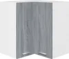 vidaXL Eck-Hängeschrank Lyon Grau Sonoma 57x57x60 cm Produktbild-Vorschau 4