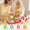 Steckspiel ab 2, Montessori Kinderspiele zum Lernen von Produktbild-Vorschau 3