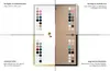 Magnetische Tafel 100x70 cm – Schwarzer Rahmen – Farbe Weiß Produktbild-Vorschau 3