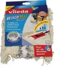 The image shows the packaging of a Vileda Wischmat Combi mop head, with the mop head itself partially visible. Produktbild-Vorschau