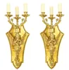 casa padrino barock wandkerzenhalter set engel wohnzimmer hotel restaurant club bar büro deko accessoires möbel Produktbild-Vorschau
