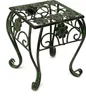 Tabouret de fleur Métal Vert Angulaire 25 cm Support de Voir les images du produit 6