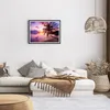Gerahmtes Poster - Schwarzer Rahmen - Strand Meer Palme - Produktbild-Vorschau 7