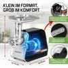 Kochwerk Fleischwolf 4in1 - silber/schwarz Produktbild-Vorschau 3