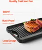 SucceBuy Plaque grillade réversible en fonte, Voir les images du produit 4