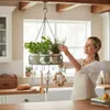DanDiBo Věšák na hrnce 96006 Věšák na pánve D-39 cm Stropní Náhled obrázku produktu 3