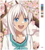 Zuty - Malen nach Zahlen - ANIME GIRL BEI EINEM BAUM, 40x50 Produktbild-Vorschau 3
