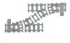 Trixbrix Weiche links R40, modular – Schienen kompatibel Produktbild-Vorschau 8