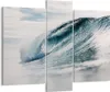 Bild auf Leinwand - Leinwandbild - 3 Teile - Welle Meer Produktbild-Vorschau 1