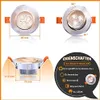 Peviasot 20x LED Einbaustrahler Einbau-Spots Schwenkbar 3W Produktbild-Vorschau 4