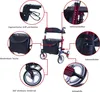 Antar Aluminium leicht faltbar Reise Rollator AT51006 - Produktbild-Vorschau 4