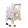 Carrello girello in legno per neonati | 33 x 33 x 47 cm | Anteprima dell’immagine prodotto 4