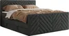 MKS MEBLE Boxspringbett 160x200 mit Bettkasten Matratze H3 Produktbild-Vorschau 5