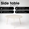 Table d'appoint ronde Mica Decorations Seatle pour Voir les images du produit 9