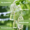 32x Glasflaschen Mini Vasen Deko Hochzeit Vintage Tischdeko Produktbild-Vorschau 7