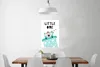 MuchoWow® Poster Kinderillustration mit dem Zitat 'Little Produktbild-Vorschau 2