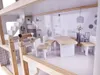 Aga Drevený domček pre bábiky s nábytkom 80cm Náhľad obrázku produktu 2